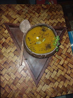 A picture of Pumpkin soup.