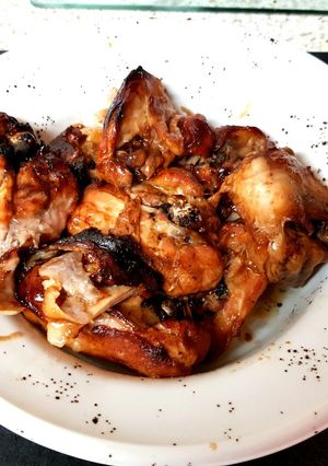 A picture of My Chinese Chicken Thighs. 🤗.