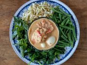 Gambar tempe busuk bayam