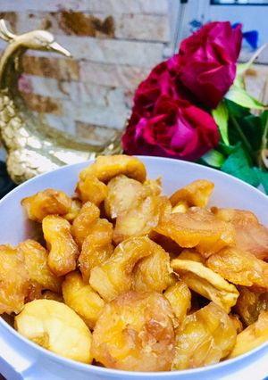 عکسی از دستور 🍎🍏 خشک با روش جدید