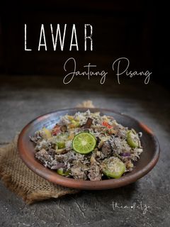 Foto resep Lawar Jantung Hati ♥️