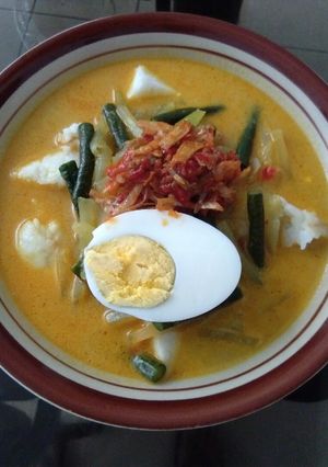 Foto resep Lontong Sayur Ala Indy