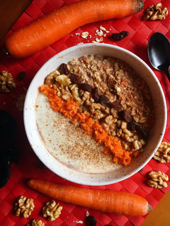 Una foto de Porridge “Carrot cake”