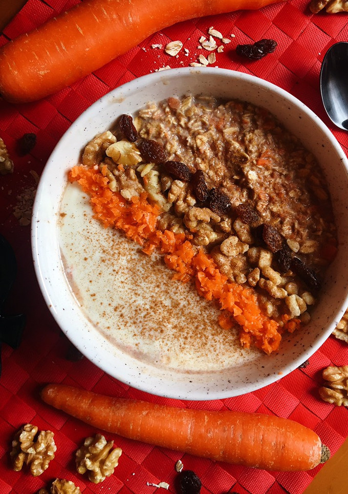 Una foto de Porridge “Carrot cake”