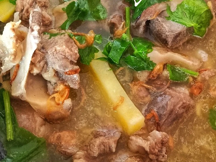 Langkah Gampang Membuat Resep Sup buntut sapi Anti Ribet, Sempurna