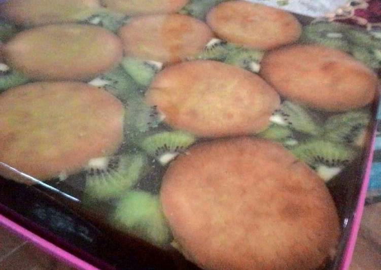 Resep Puding Roti Kiwi Yang Gurih