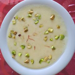 A picture of Potato Rabdi (dessert).