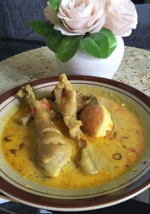 Foto resep Ayam kampung bumbu lodho khas trenggalek...