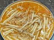 Gambar cendawan enoki butter