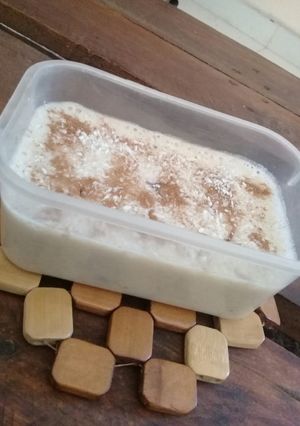 Una foto de Helado de banana artesanal!! 💣💥