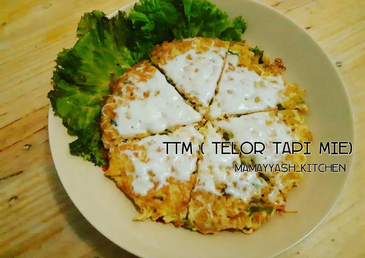 Cara Gampang Membuat TTM (Telor Tapi Mie) #telur3in1 yang Bisa Manjain Lidah