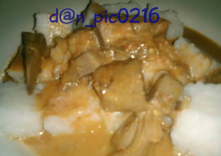 Resep Gulai nangka temen makan lontong, Bikin Ngiler