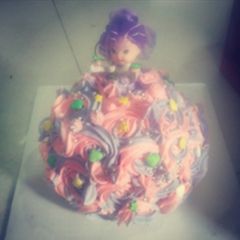 A picture of Doll Cake.