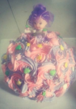 A picture of Doll Cake.