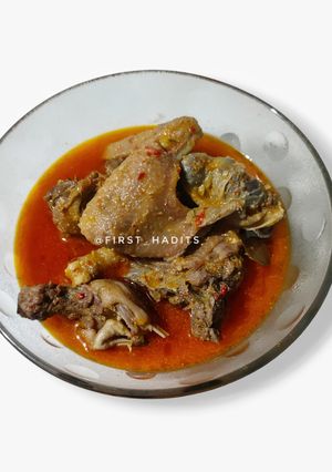 Foto resep Ayam Kuah Merah