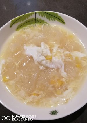 A picture of Corn Soup.