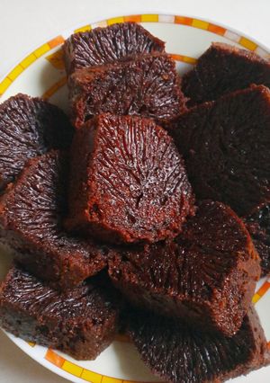Foto resep Bolu karamel atau bolu sarang semut