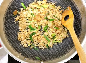 Hình của món Cơm rang cây tỏi, trứng, ruốc!!!.