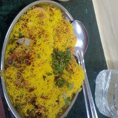 A picture of Dahi puri.