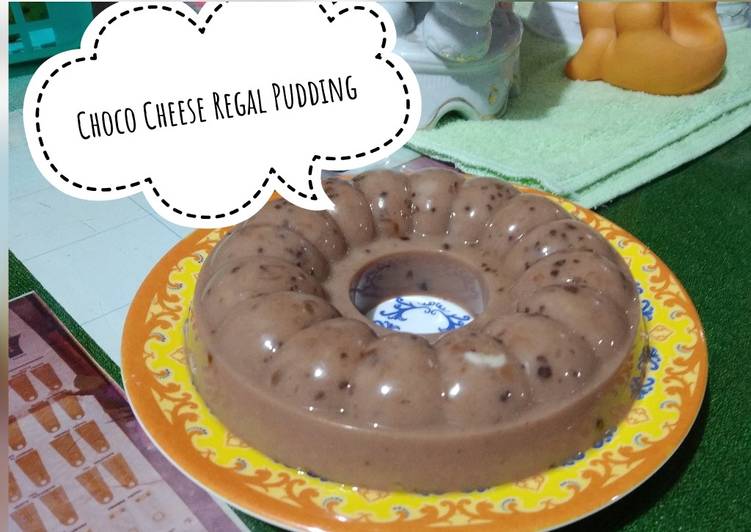 Choco Cheese Regal Pudding