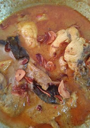 Foto resep Opor ayam kental Dan pedas