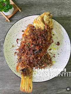 Gambar Talapia Goreng Daun Kunyit
