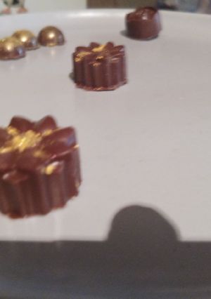 Una foto de Bombones de chocolate