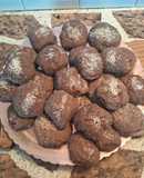 Bizcochitos de chocolate y canela rellenos de dulce de guayaba🍫