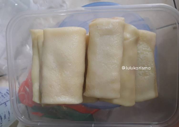 Kulit Lumpia Risoles Elastis Sederhana Ekonomis
