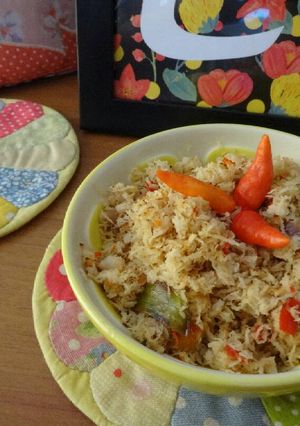 Foto resep Bumbu urap sangrai pedass