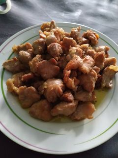 Una foto de Mollejas de cerdo
