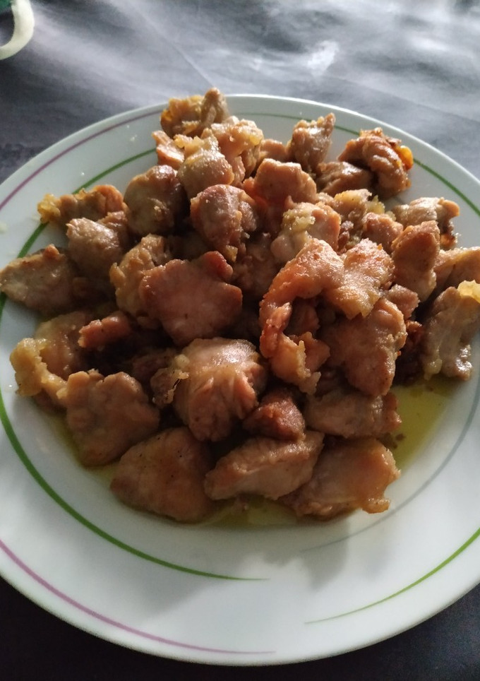 Una foto de Mollejas de cerdo