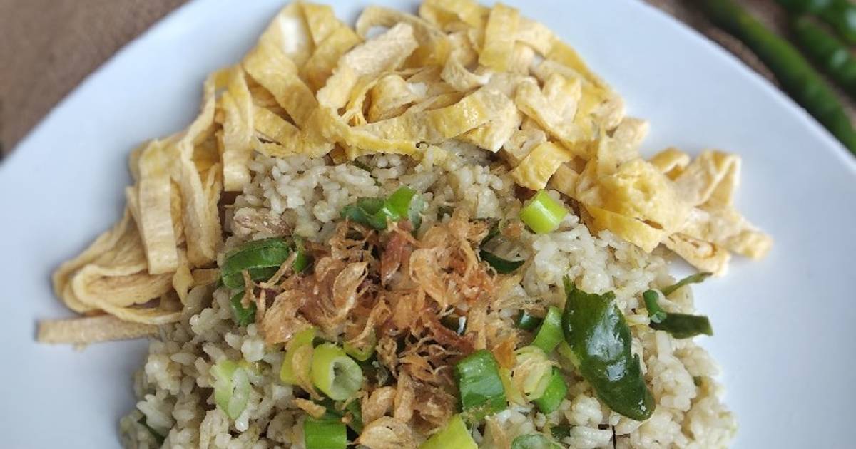 Resep Nasi Goreng Cabai Hijau Oleh Tomi Kalaza Cookpad