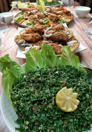 صورة لوصفة تبولة