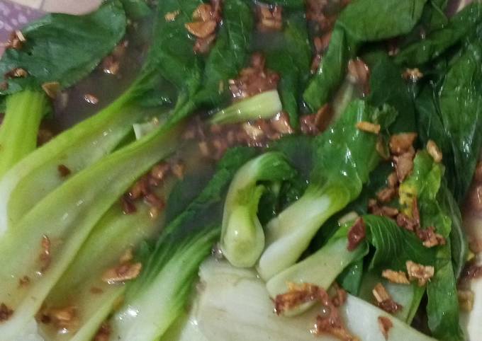 Resep Pakcoy Garlic Oleh Disini Romi Cookpad