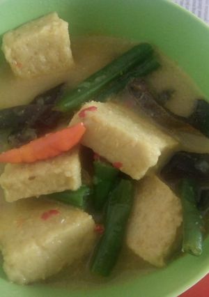 Foto resep Jangan tempe gembos
