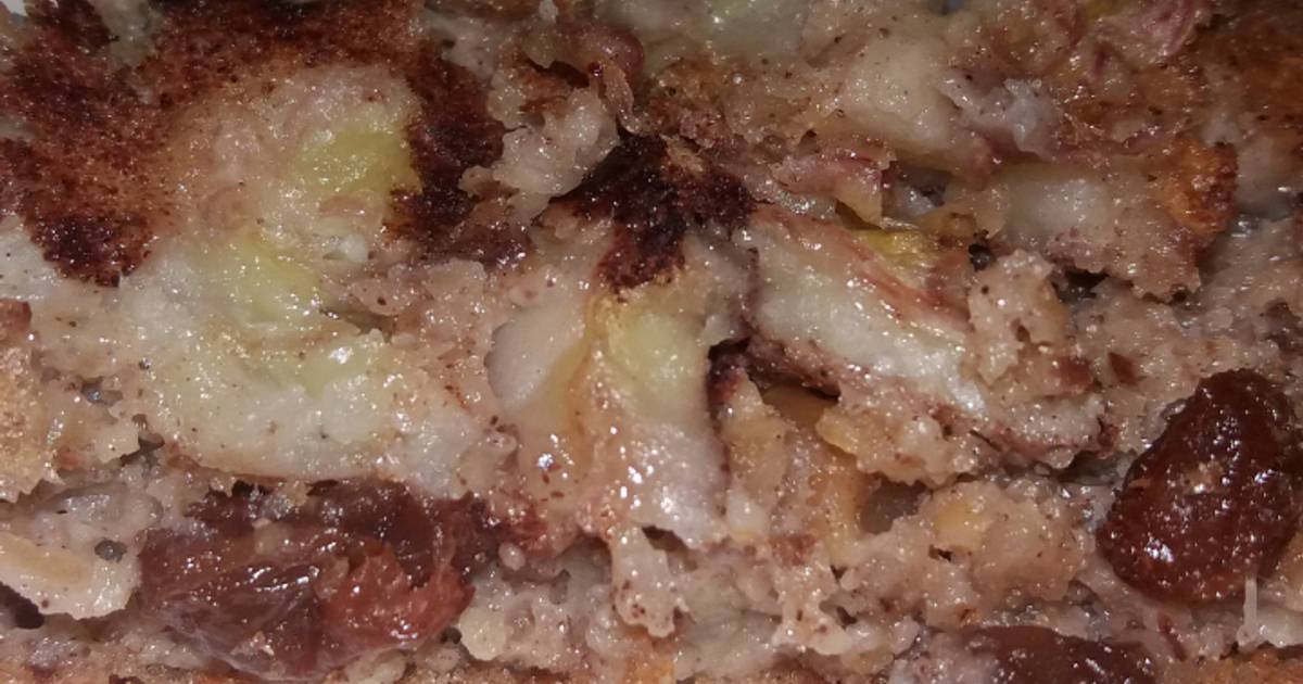 Bolo de banana e maçã sem farinha de trigo