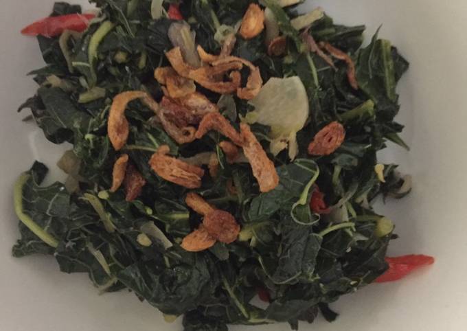 Resep Tumis Daun Pepaya Teri, Enak