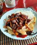 Saltado de pollo