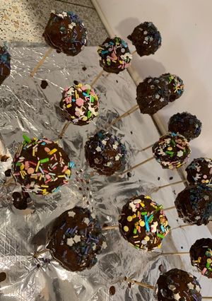 O poză a rețetei Cake pops! 🍭.