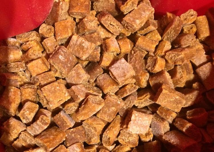 Step-by-Step Guide to Cook Ultimate Cinnamon Pumpkin Nibbly Bits (Dog Treats)
