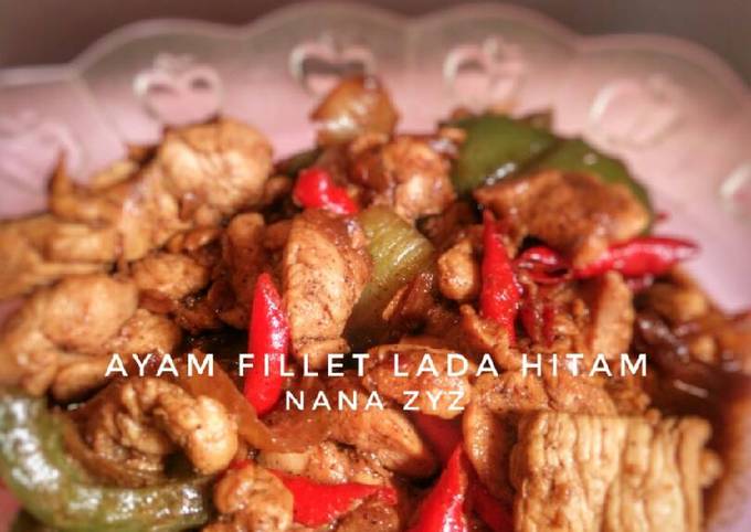 Ayam Fillet Lada Hitam