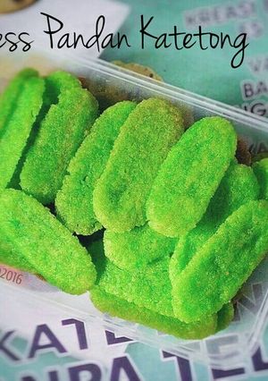 Foto resep Eggless Pandan Katetong