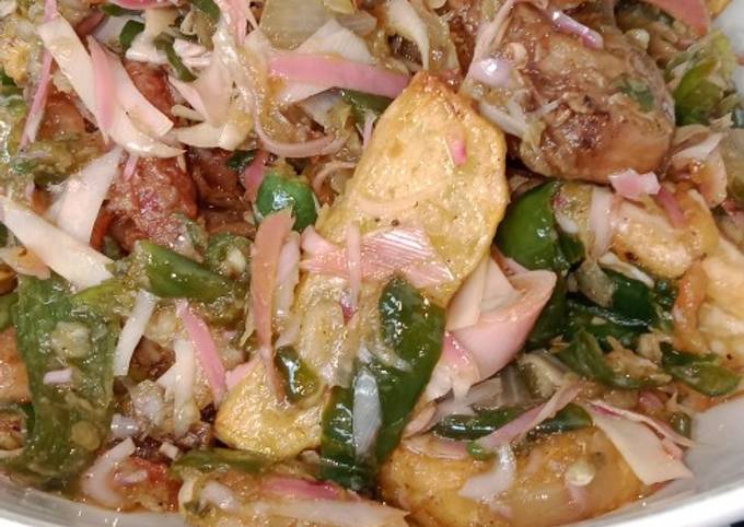 Resep Ayam sambal kincung atau kecombrang yang Menggugah Selera