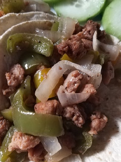 Una foto de Tacos de alambre de soya