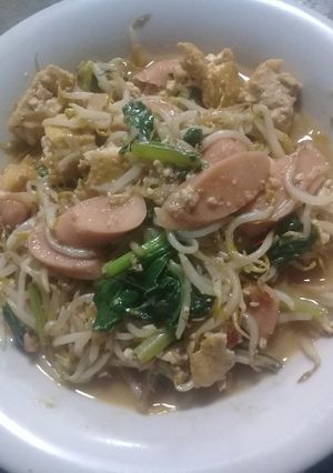 Foto resep Tumis tauge tahu sosis