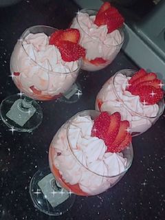 صورة لوصفة موس الفراولة🍓