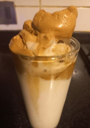 Una foto de Café batido viral