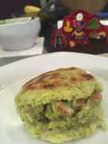 Arepa "Reina pepiada" saludable