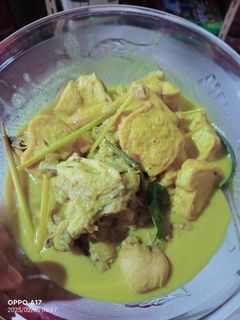 Foto resep Kare ayam & tahu